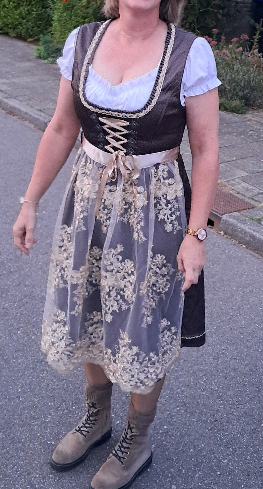 Oktoberfest Dirndl met Blouse, Kleding, Ophalen, Maat 38/40 (M), Overige thema's