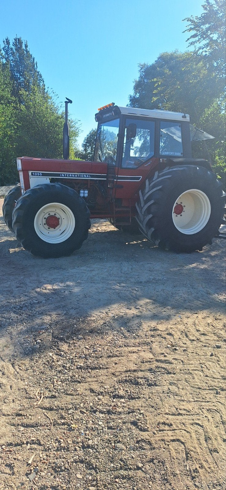 international 1055, Ophalen