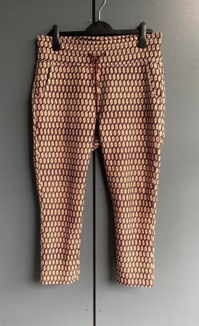 3/4 broek van ZIZI..mt:38, Maat 38/40 (M), B, Verzenden, Beige