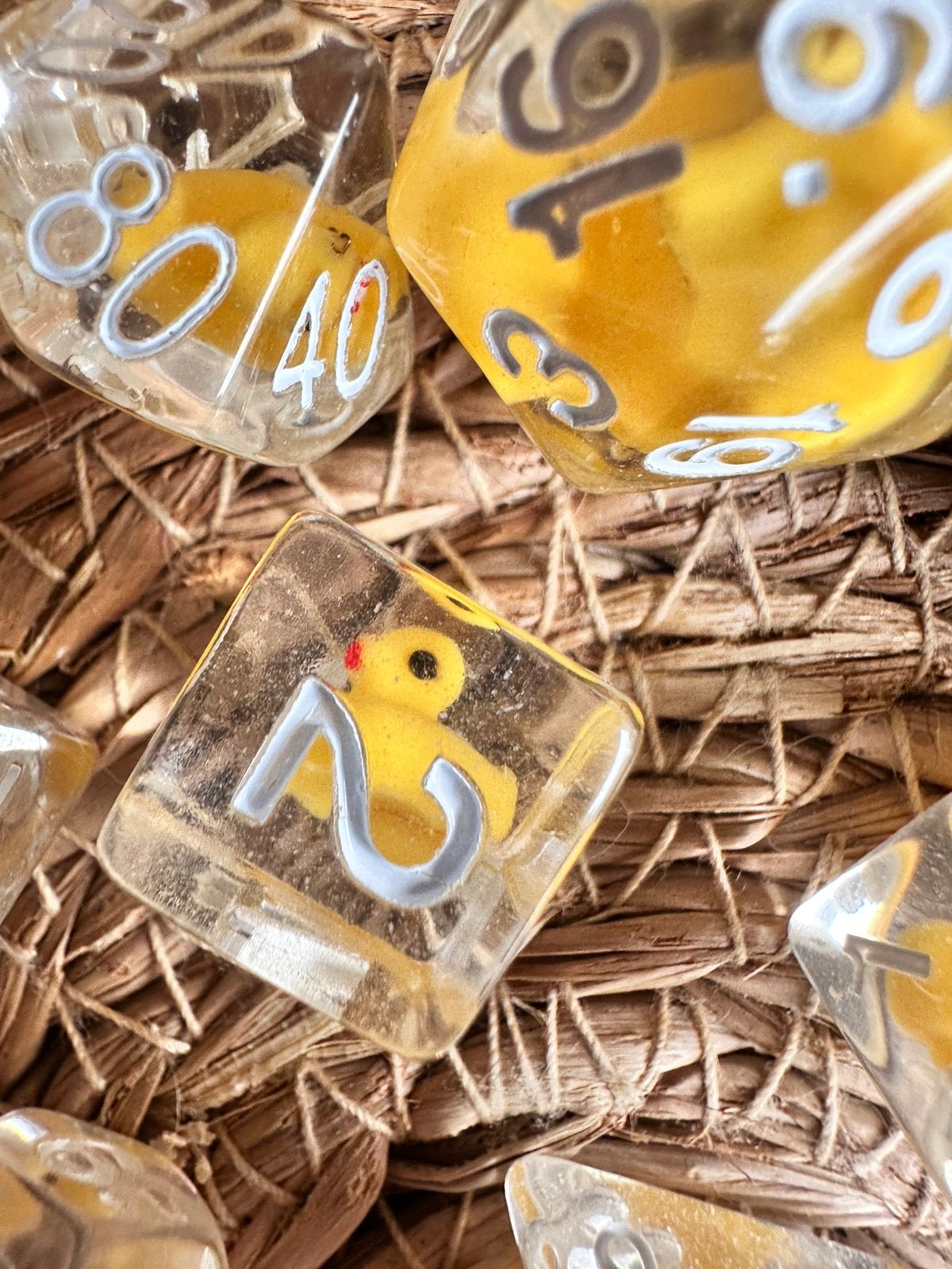 DND dice / eendjes / RPG / dobbelstenen / D&D / nieuw, Hobby en Vrije tijd, Wargaming, Ophalen of Verzenden, Nieuw, Overige soorten