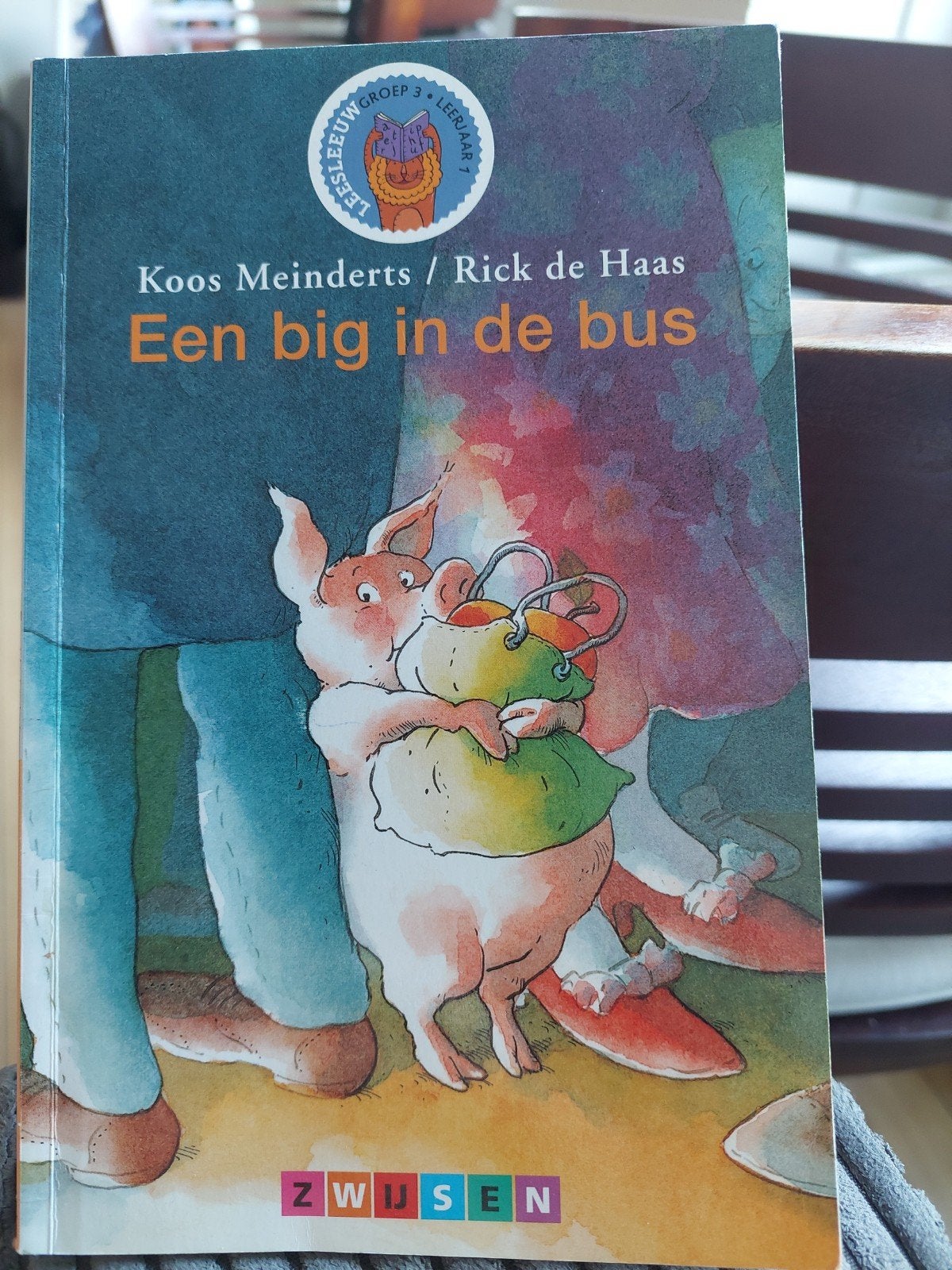 Een big in de bus - Koos Meinderts / Rick de Haas, Gelezen, Fictie algemeen, Ophalen of Verzenden, Koos Meinderts / Rick de Haas