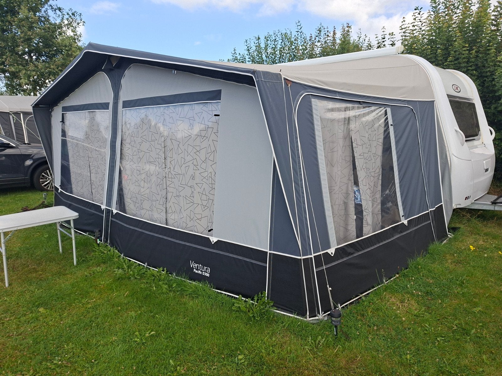 Voortent Isabella ventura pacific 300 nieuwstaat! 2025, Caravans en Kamperen, Voortenten en Luifels, Zo goed als nieuw, Ophalen of Verzenden