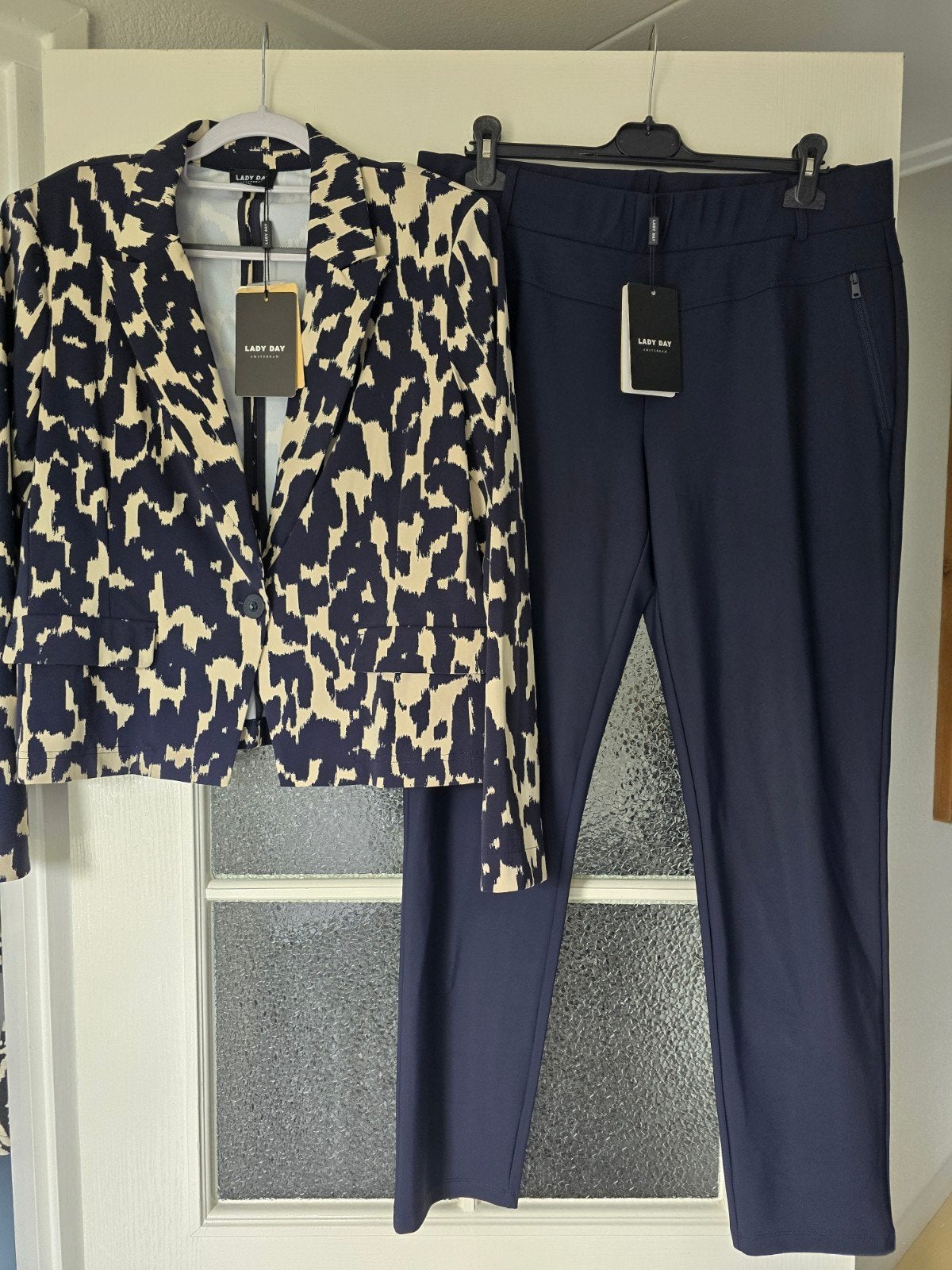 Nieuw lady day set Donkerblauw sand xxl travel, Ophalen of Verzenden, Nieuw, Maat 46/48 (XL) of groter, Blauw