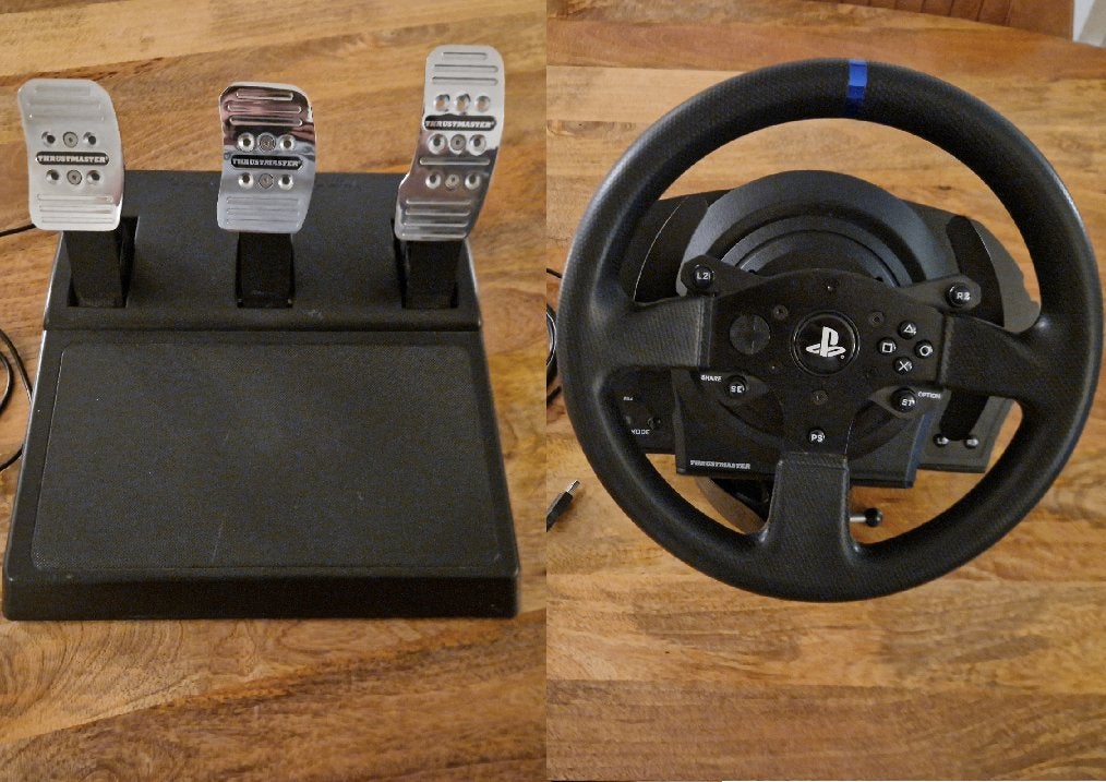 Thrustmaster T300RS (incl. 3 pedalen), Ophalen, Zo goed als nieuw
