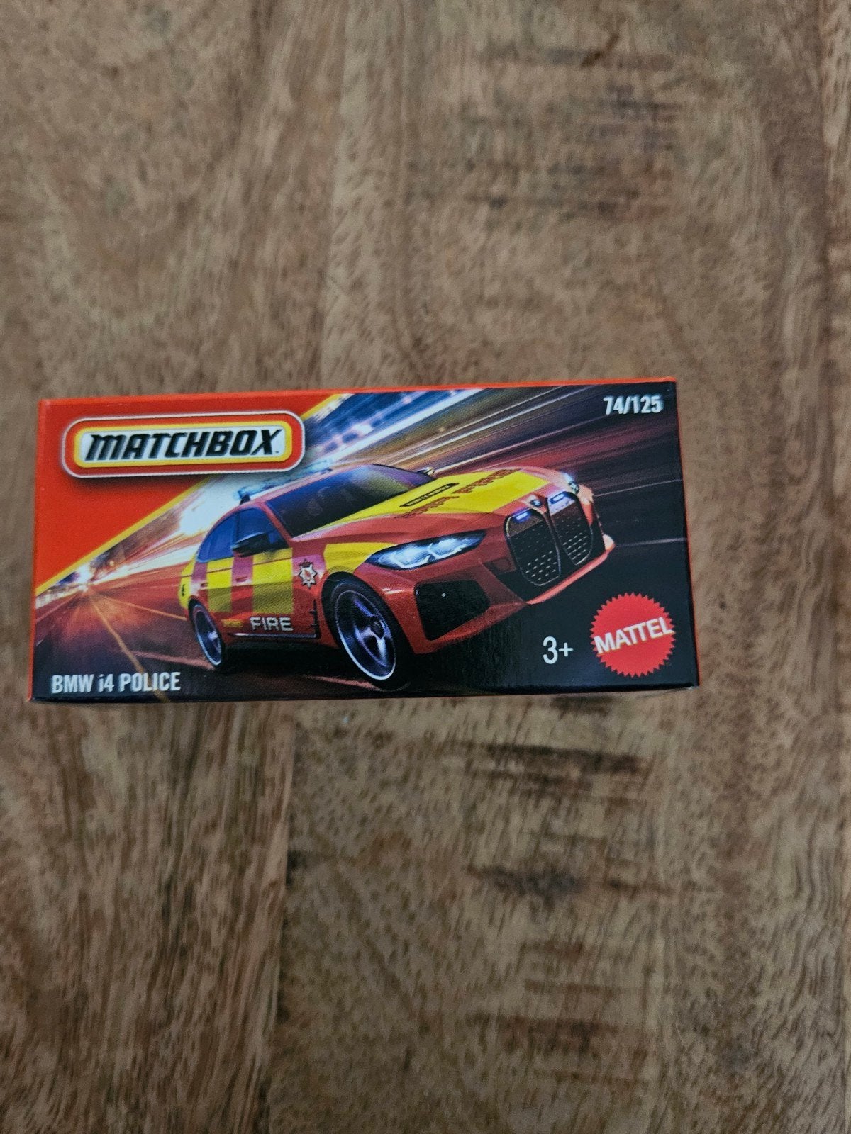 Matchbox BMW i4 Police Nieuw, Ophalen of Verzenden, Nieuw, Auto