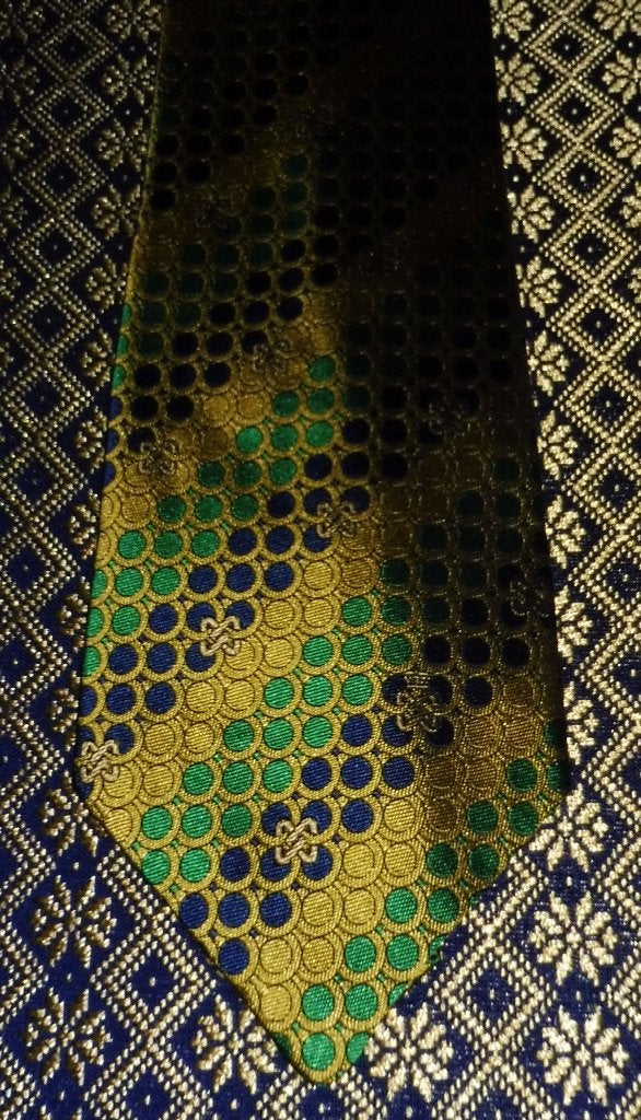 Ahold stropdas geel-groen-blauw Albert Heijn, Ophalen of Verzenden, Nieuw, Gebruiksvoorwerp