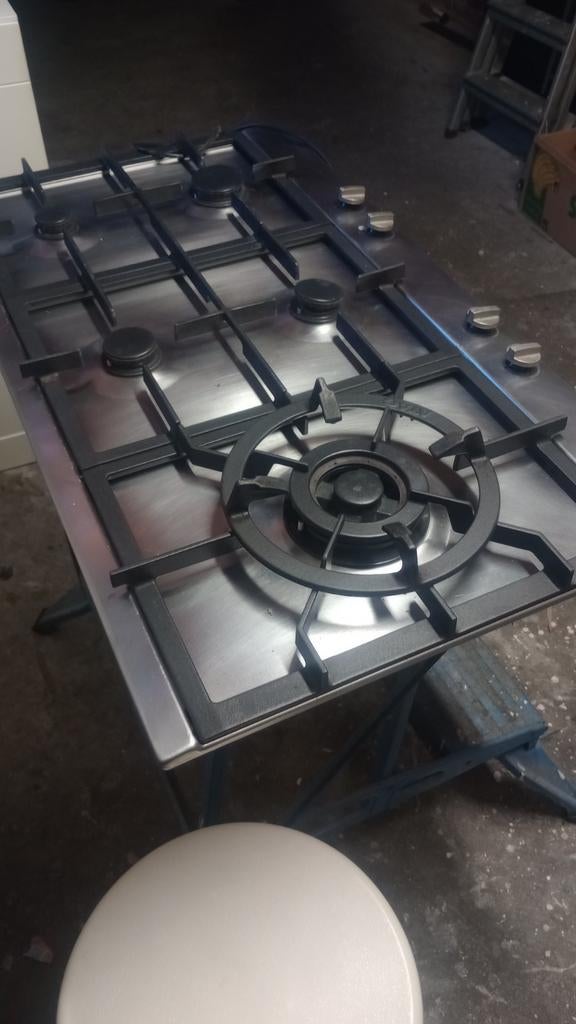 Atag inbouw gaskookplaat - ontsteking defect, Ophalen, Gebruikt, 4 kookzones, Inbouw