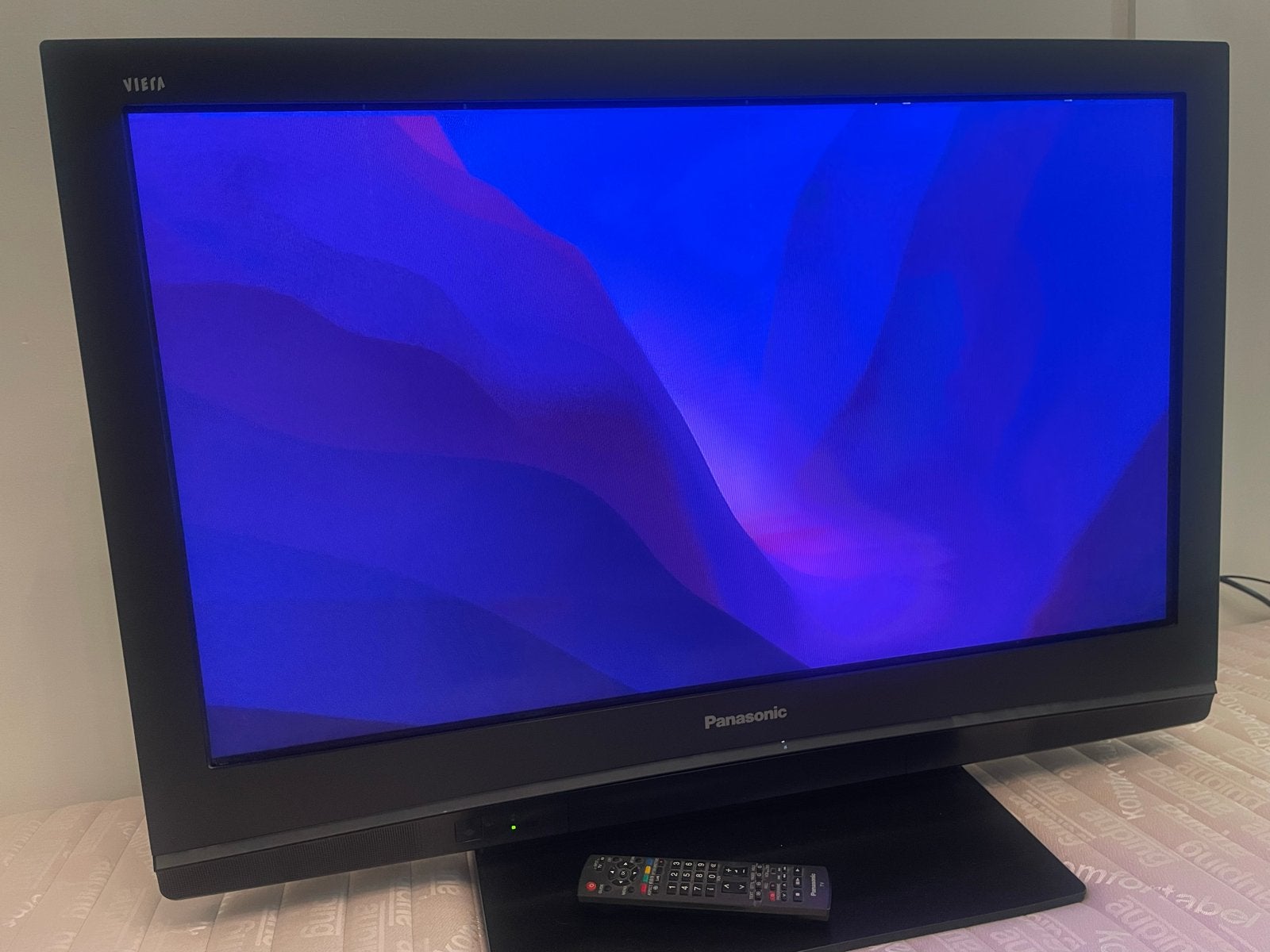 Panasonic Viera Plasma TV met afstandsbediening HDMI, Scart, Ophalen, Gebruikt, Panasonic, 50 Hz