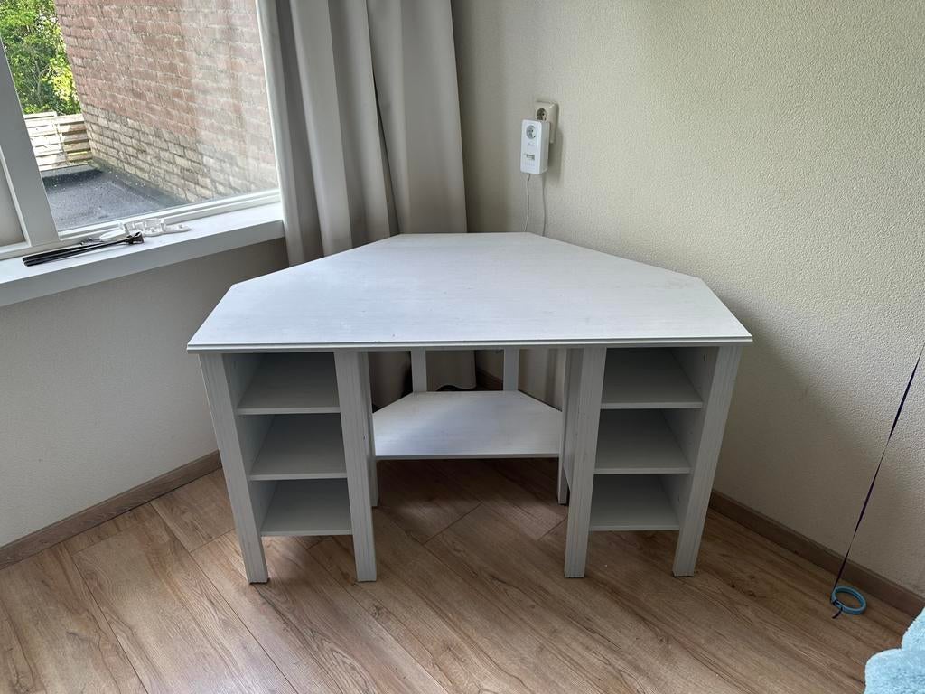 Hoekbureau IKEA brusali, Ophalen, 120 cm, Hoekbureau, 73 cm