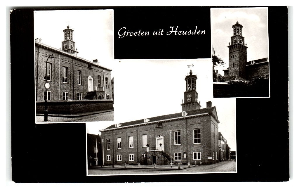 Heusden, Groeten uit Heusden, Ophalen of Verzenden, 1960 tot 1980, Ongelopen, Noord-Brabant