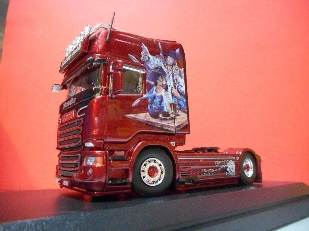 TEKNO SCANIA R CONTSHIP, ZWITSERLAND 86037, Ophalen of Verzenden, Nieuw, Bus of Vrachtwagen, Tekno