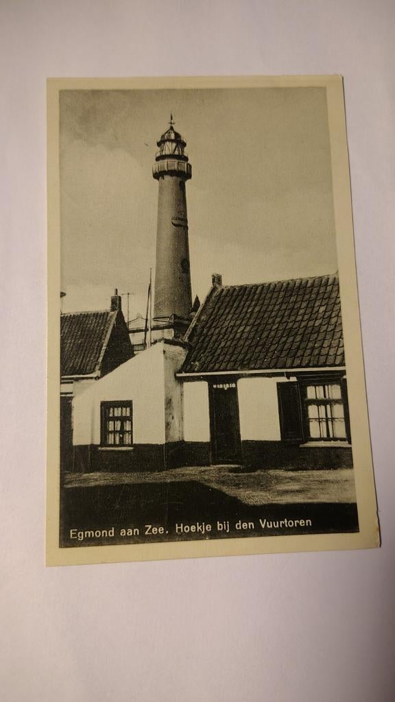 Egmond aan Zee Hoekje bij den Vuurtoren, Ophalen of Verzenden, Noord-Holland
