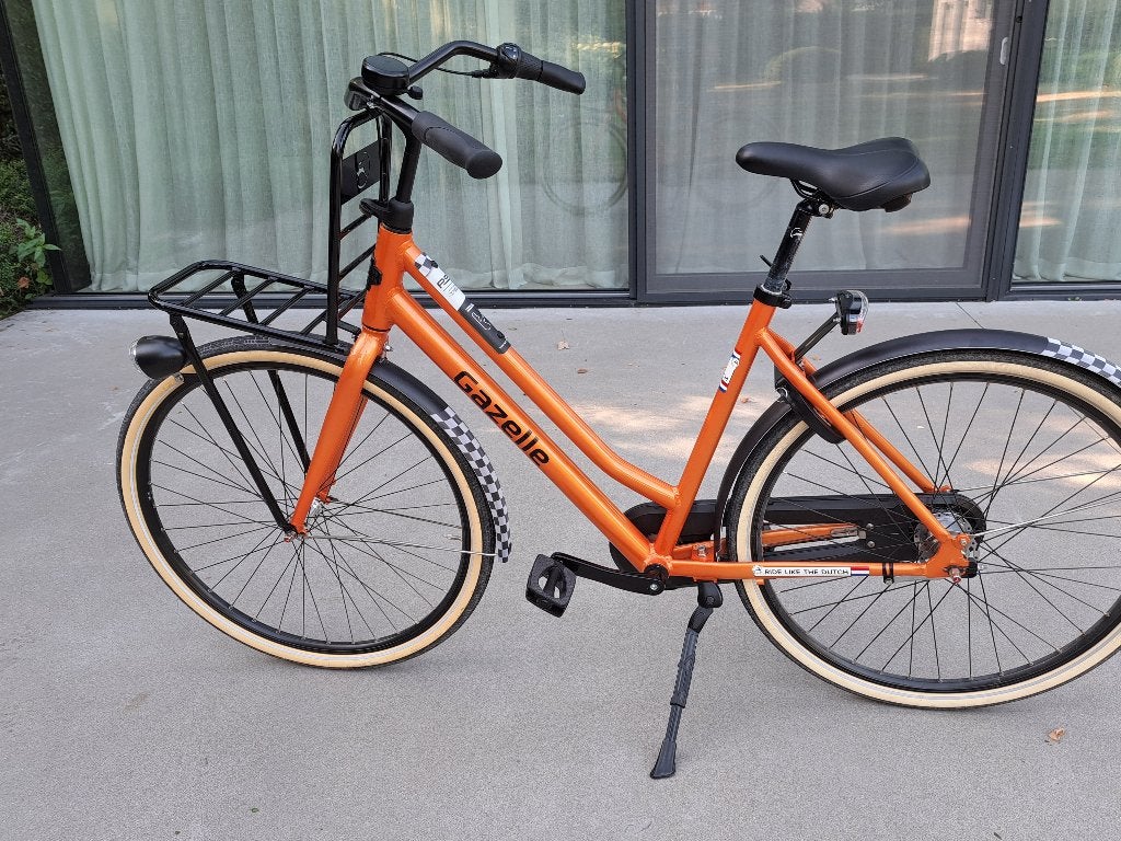 Gazelle grand prix, Fietsen en Brommers, Ophalen, Terugtraprem, 53 tot 56 cm, Versnellingen