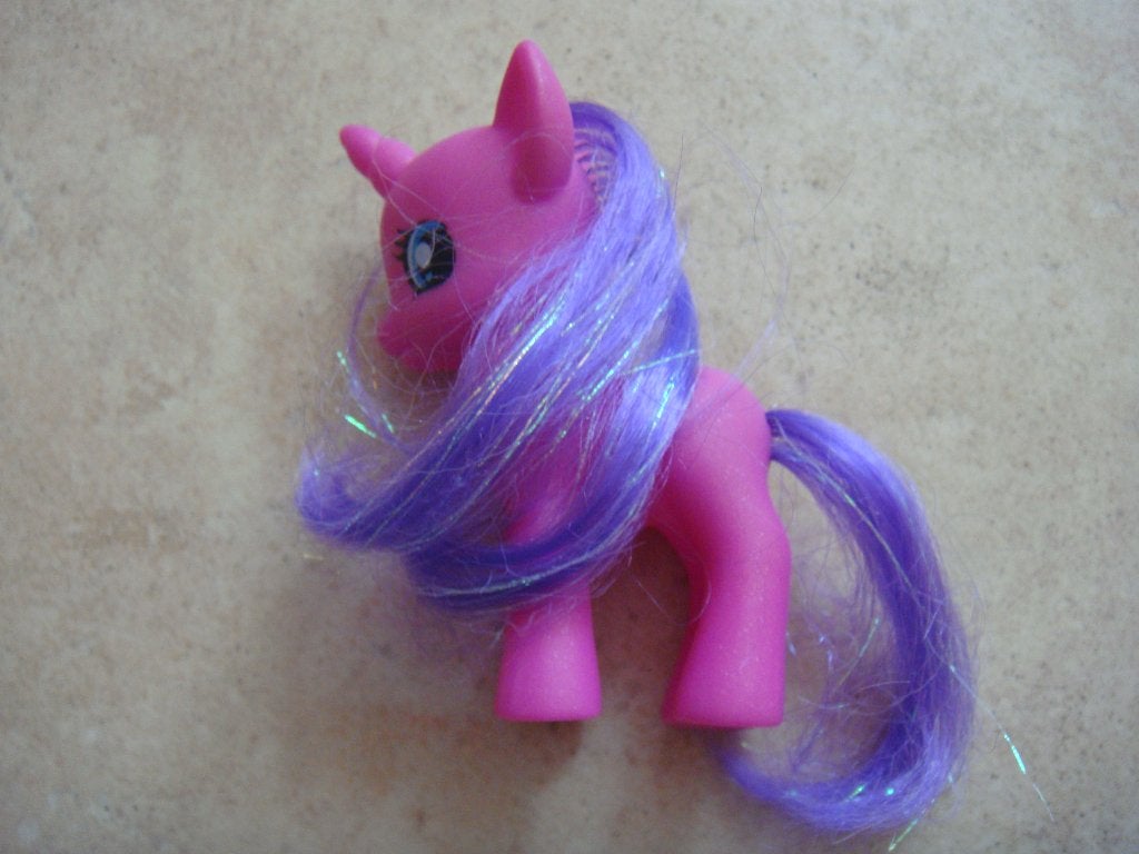Pony uit de serie my little pony, hoogte ca. 7 cm ZGAN, Kinderen en Baby's, Ophalen of Verzenden, Zo goed als nieuw