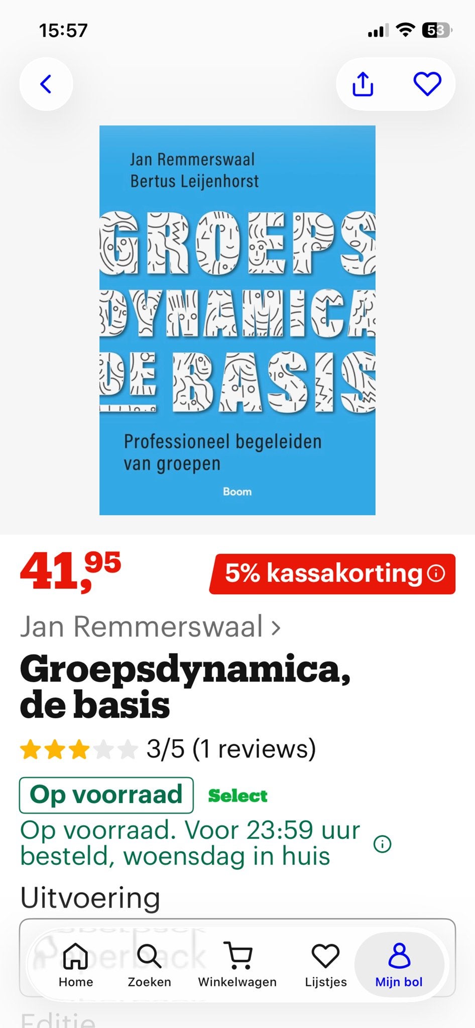 Groepsdynamica, de basis - Jan Remmerswaal, Boeken, Studieboeken en Cursussen, Ophalen of Verzenden, Gamma, Zo goed als nieuw