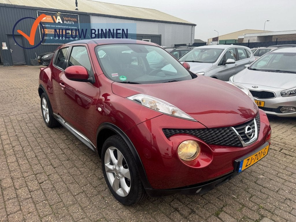 Nissan Juke 1.6 Acenta (bj 2011), Auto's, Nissan, Euro 5, 4 cilinders, 49 €/maand, Bedrijf