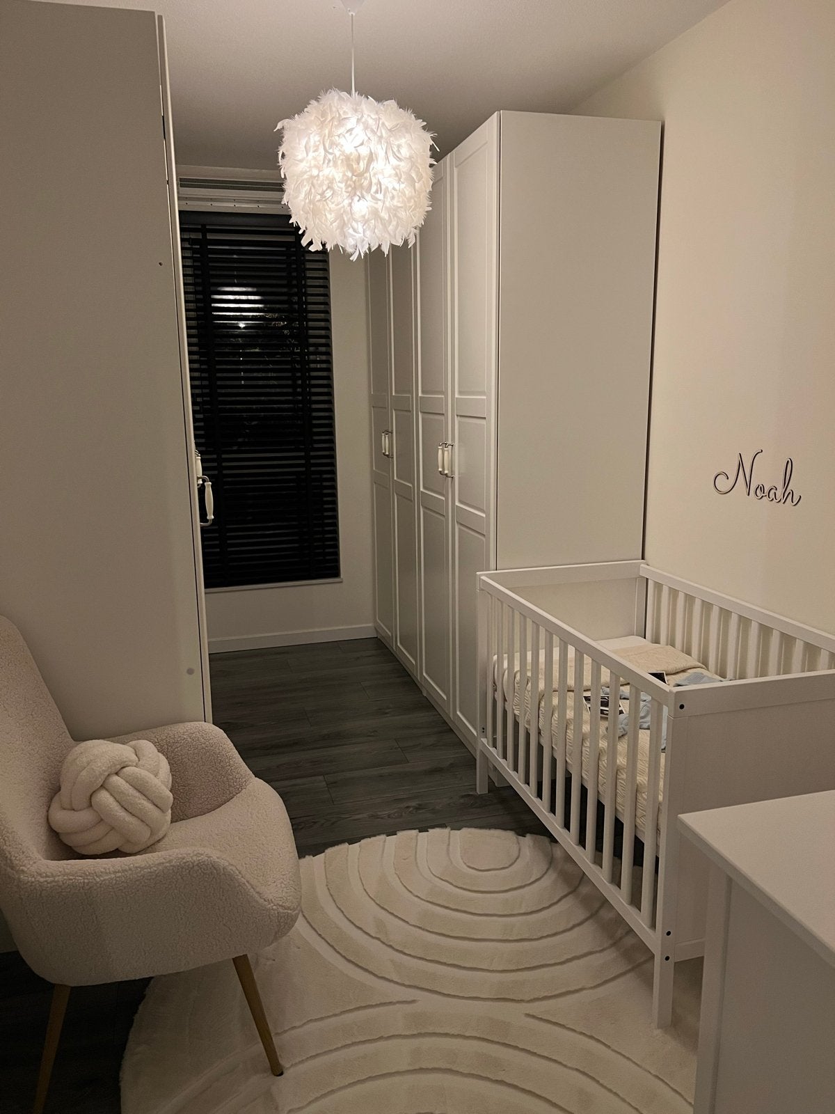 IKEA SUNDVIK Babybedje 60x120 cm - Wit, Ophalen, Zo goed als nieuw, Ledikant