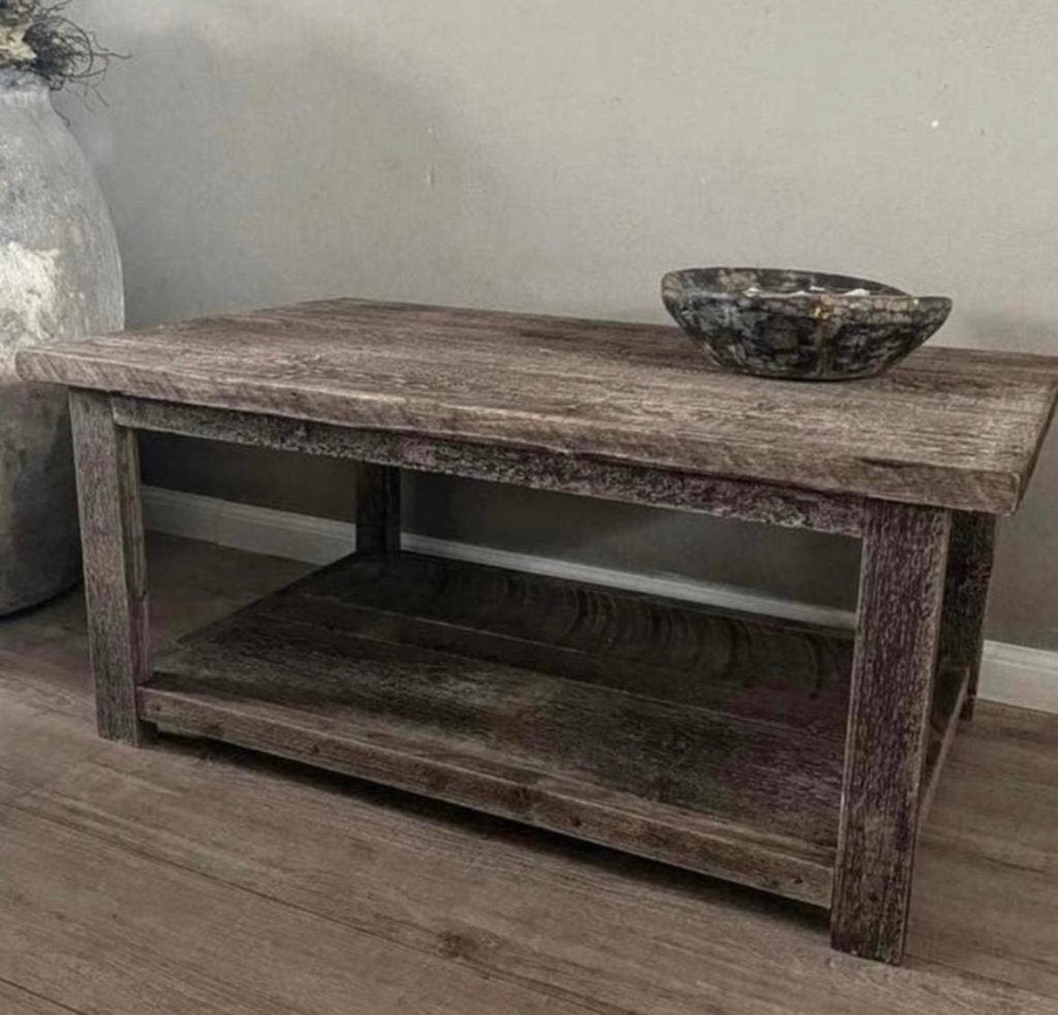 ~Stoer Sober Landelijk Houten Salontafel~, Ophalen of Verzenden, Nieuw