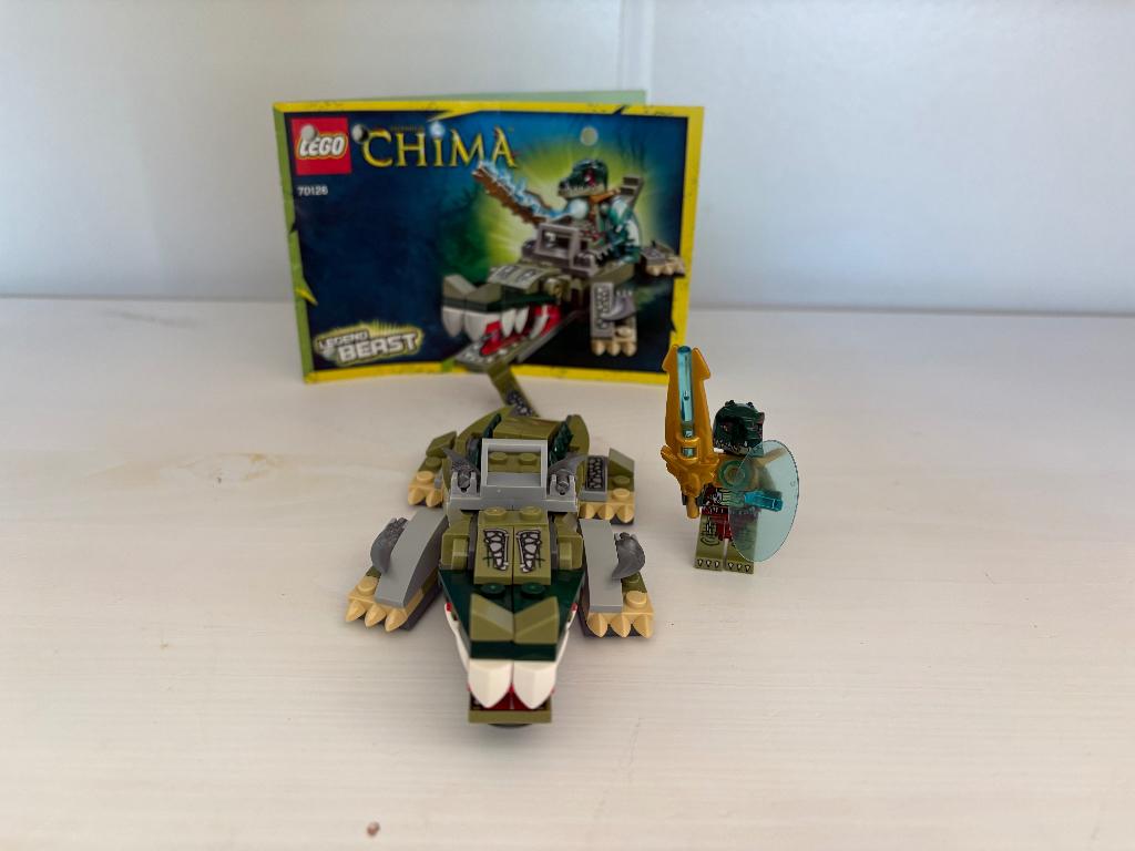 Lego Chima crocodil legend beast (70126), Overige thema's, Lego, Ophalen of Verzenden, Zo goed als nieuw