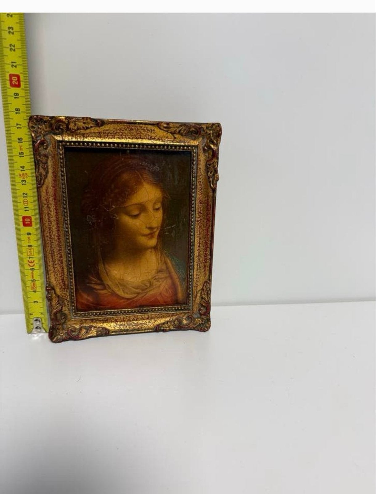 Vintage Madonna reproductie, ingelijst - Kunsthandel J. Parr, Antiek en Kunst, Kunst | Schilderijen | Klassiek, Portret of Personen