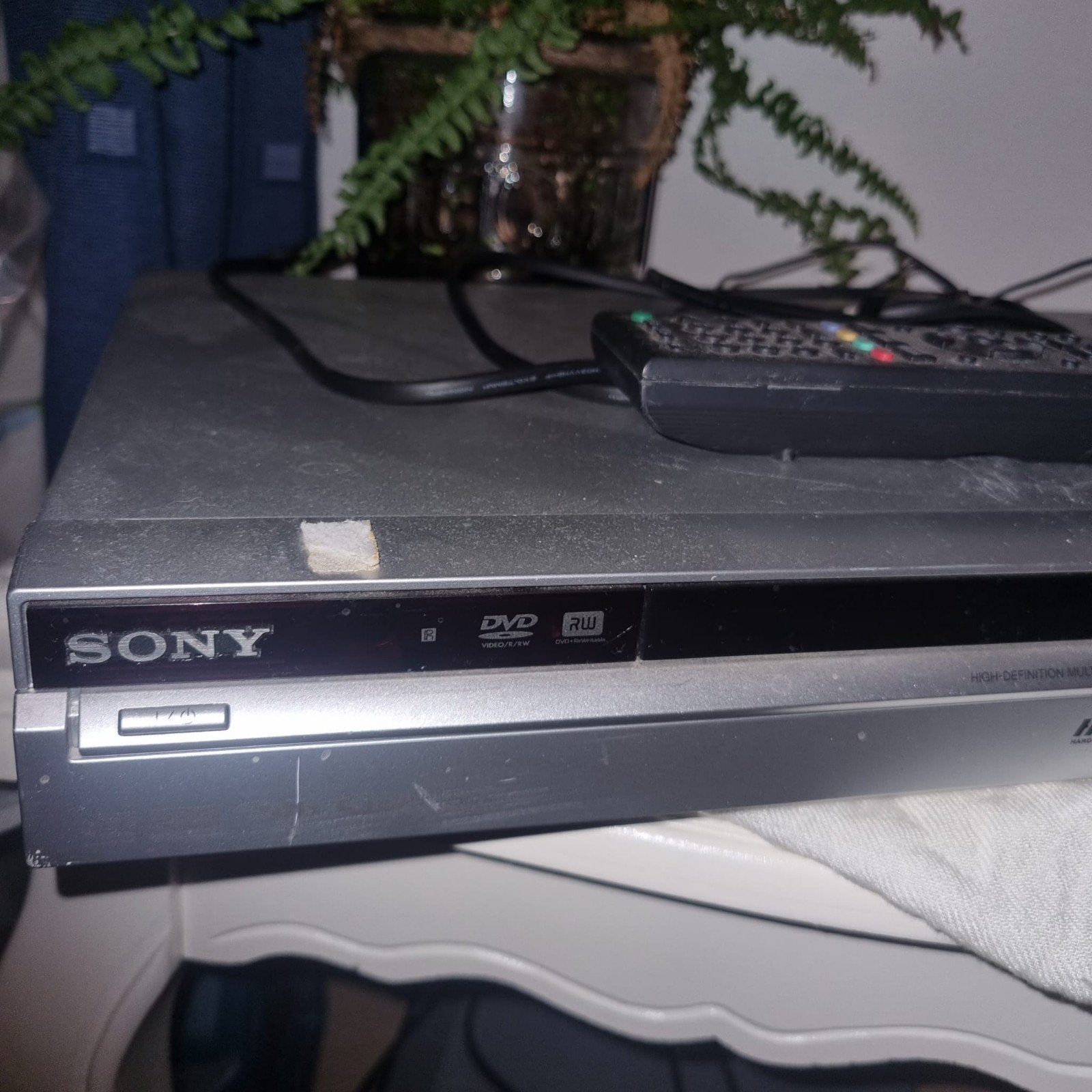 Sony RDR-HX710 DVD Recorder met afstandsbediening, Ophalen, Gebruikt, Met harddisk, Dvd-recorder