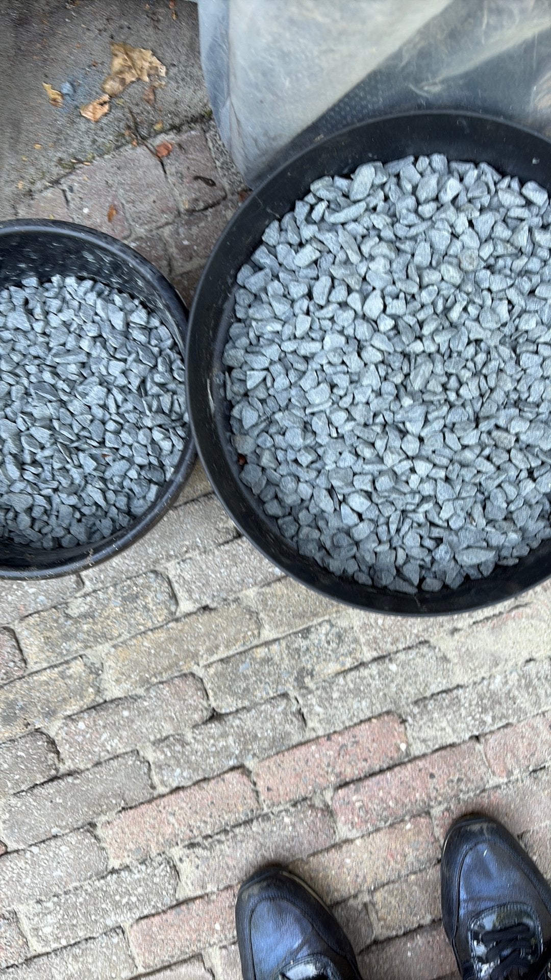 Basalt split, Tuin en Terras, Ophalen, Zo goed als nieuw