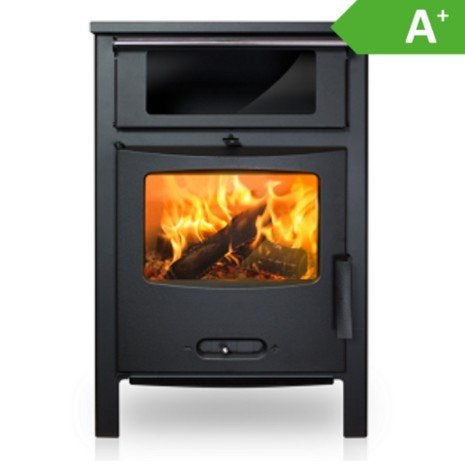 houtkachel met oven als nieuw voor 750€ Eco Design keuring, Ophalen, Zo goed als nieuw, Vrijstaande haard, Houthaard