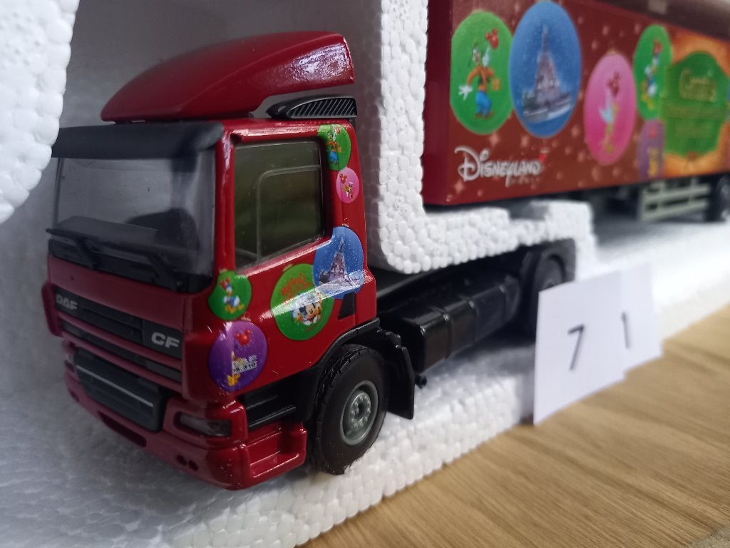 71)Metalen miniatuur vachtwagen schaal 1:50 Lion Toys, Ophalen of Verzenden, Zo goed als nieuw, Bus of Vrachtwagen, Lion Toys
