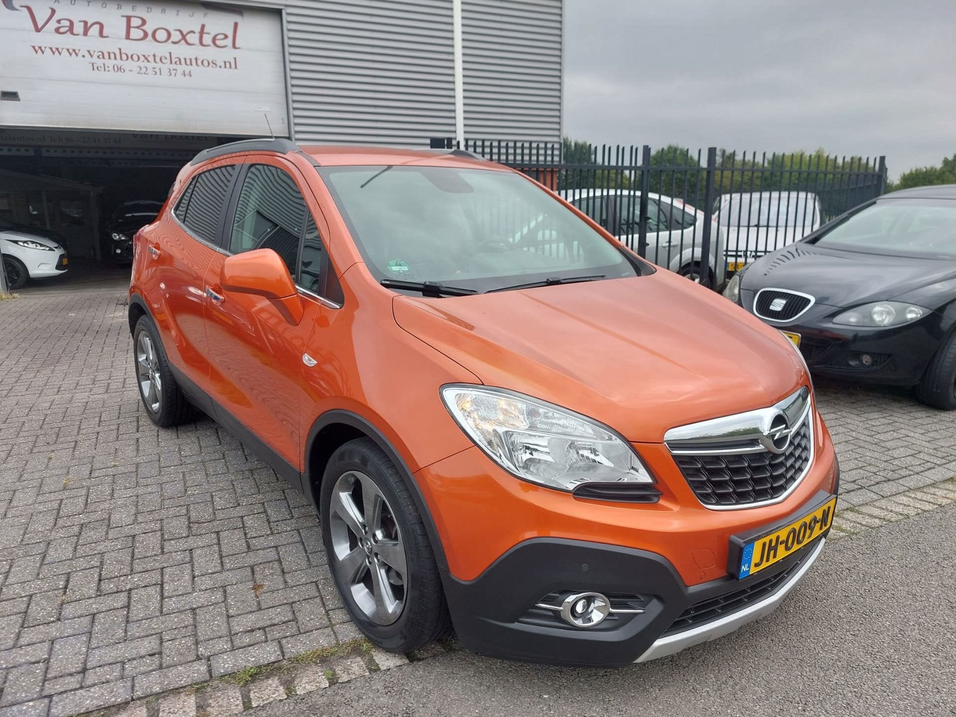 Opel Mokka 1.4 Turbo Cosmo 5 deurs 6bak start stop, Voorwielaandrijving, Euro 5, Gebruikt, Leder