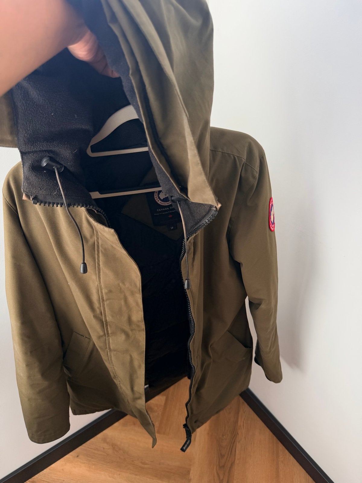 Canada Goose Parka Groen Dames - 100% Origineel, Ophalen of Verzenden, Gedragen, Maat 38/40 (M), Groen