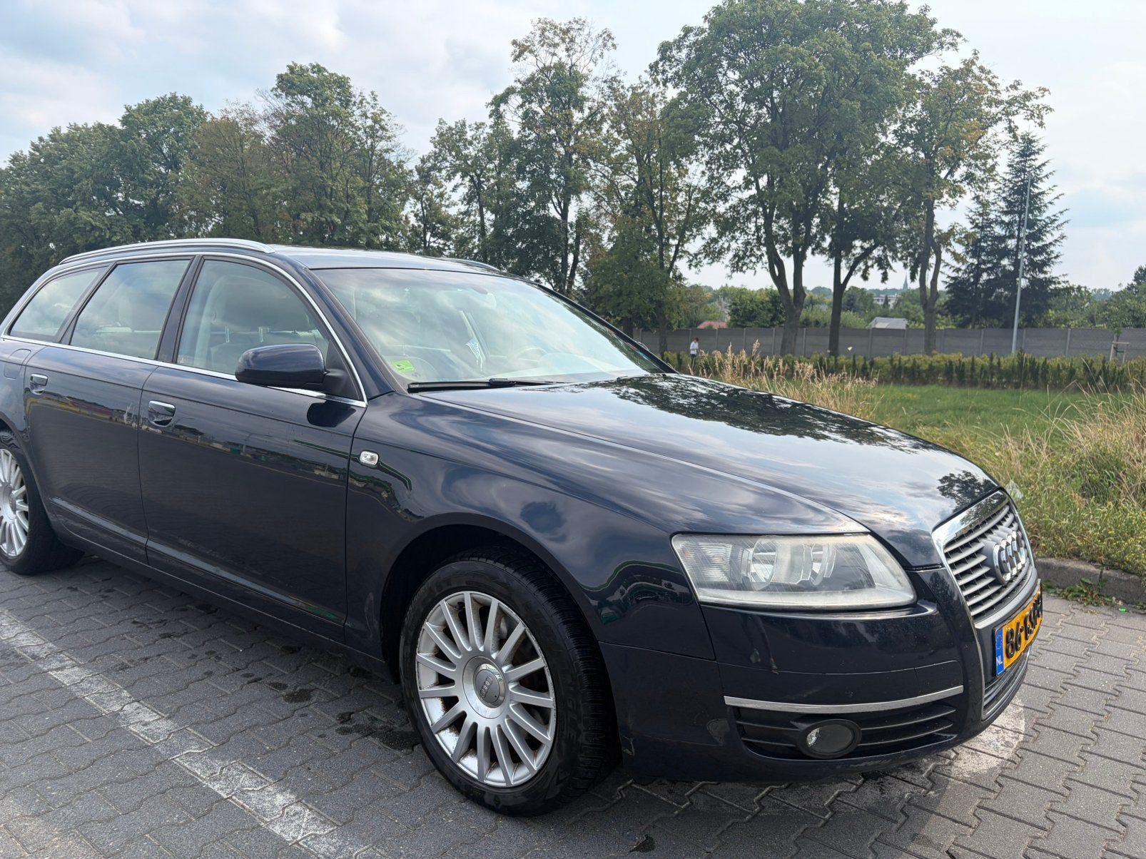 Audi A6 2.4 V6 130KW Avant AUT 2008 Blauw, Auto's, Audi, 1800 kg, Blauw, Stationwagon, Particulier
