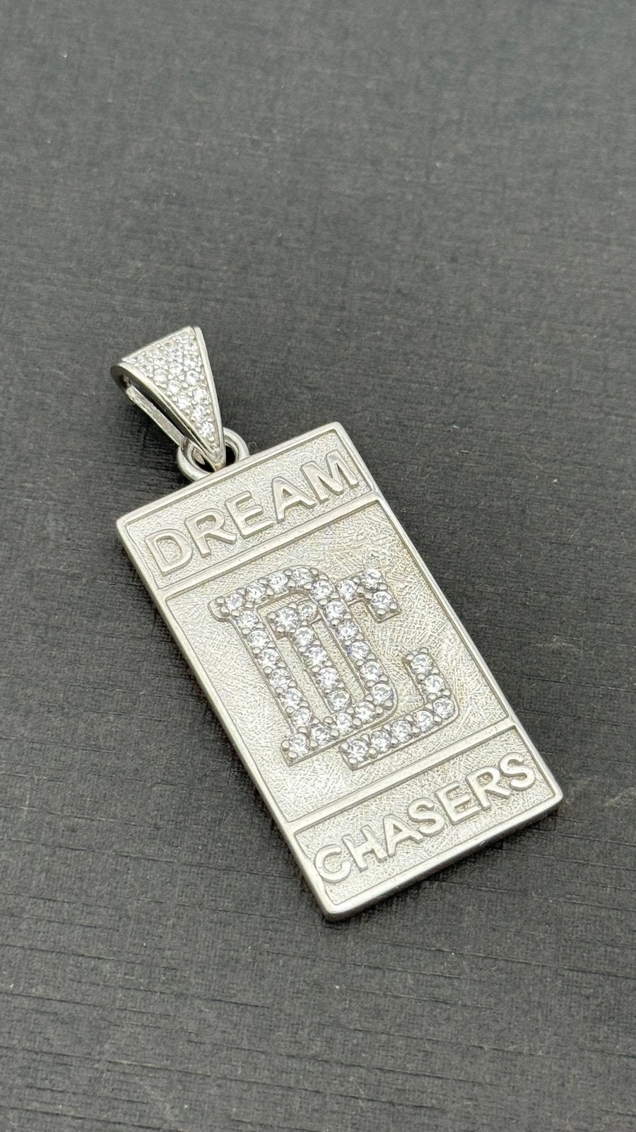 925 zilveren hanger dream chasers - 49.6 mm, 20.8 mm, Overige voorstellingen, Nieuw, Ophalen of Verzenden, Nvt