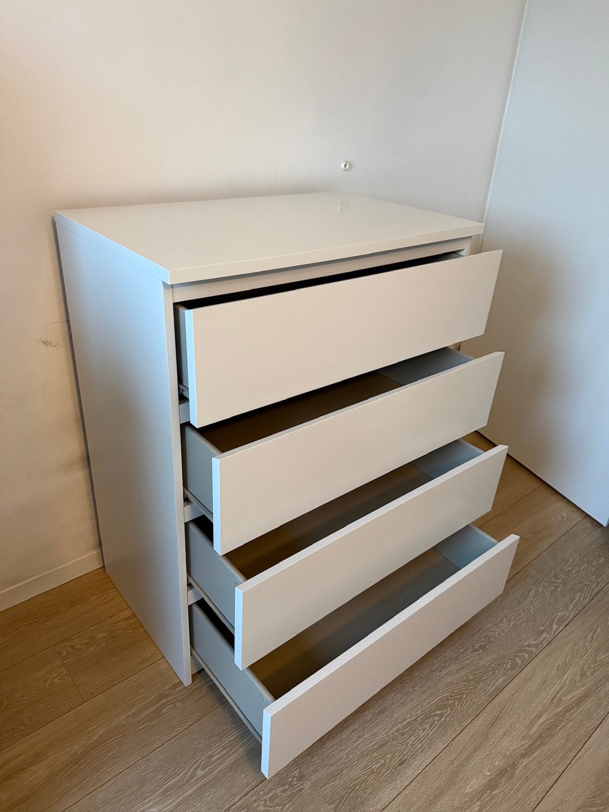 Ikea kast met 4 laden, Ophalen, Gebruikt, 100 tot 150 cm, 50 tot 100 cm