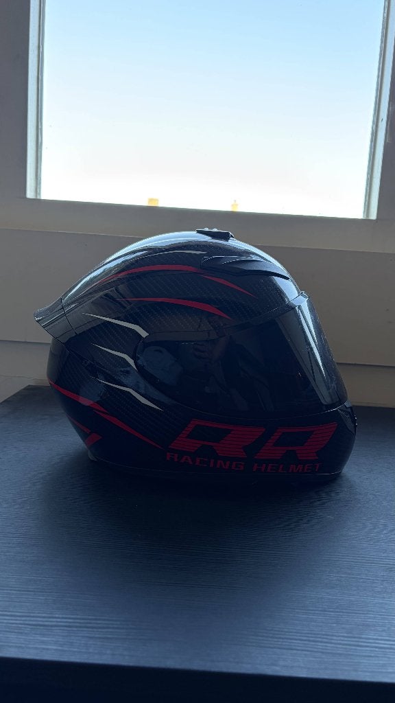 Motorhelm RR Racing Replica Carbon - Maat M, Motoren, Overige merken, M, Dames, Ophalen of Verzenden
