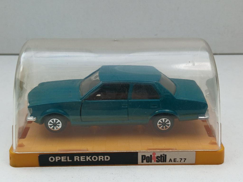 polistil 1/43  a.e. 77 opel record, Ophalen of Verzenden, Zo goed als nieuw, Auto, Overige merken