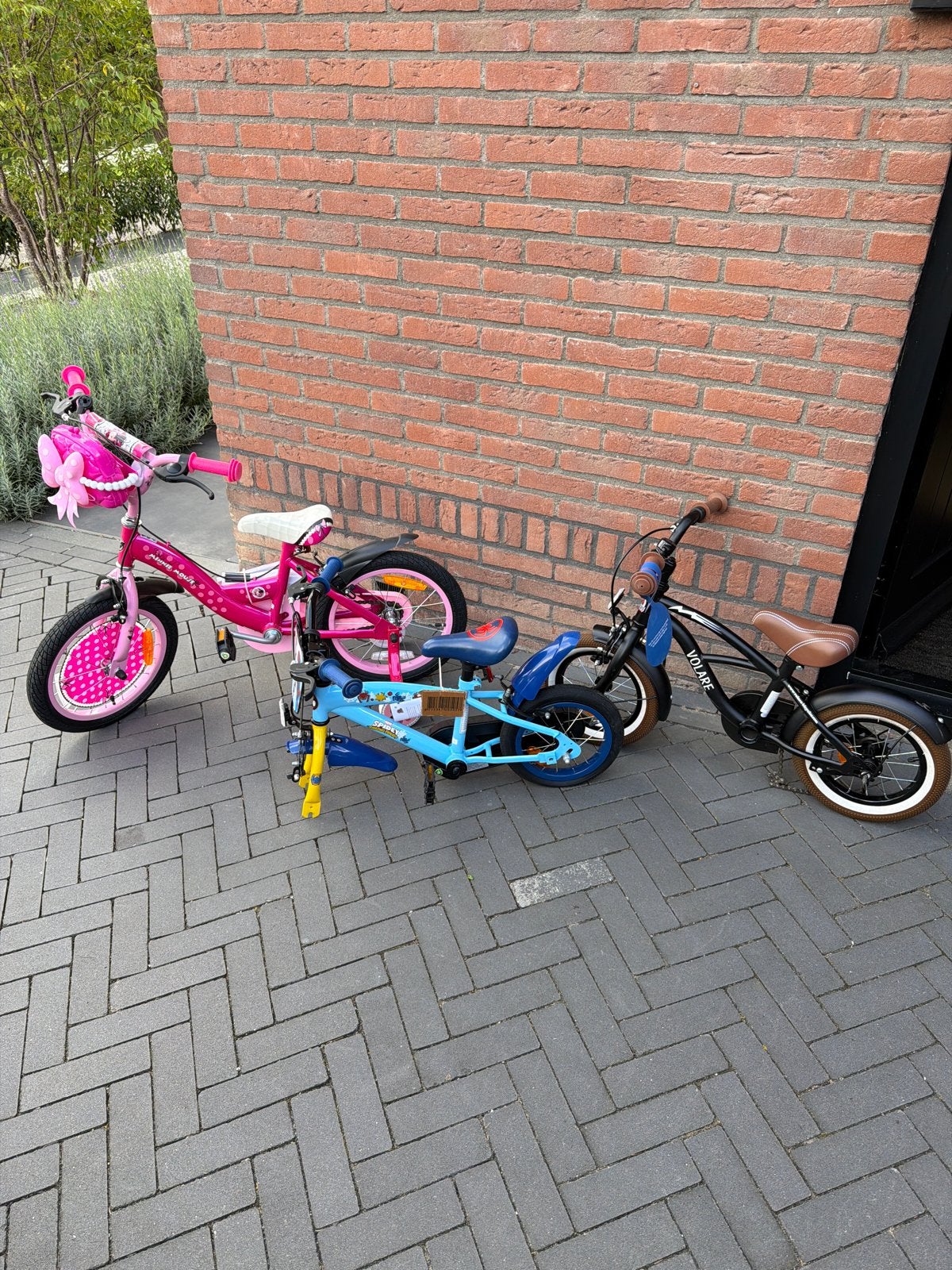 Partij nieuwe kinderfietsen met lichte gebreken, Fietsen en Brommers, Terugtraprem, Zijwieltjes, 16 tot 20 inch, Nieuw