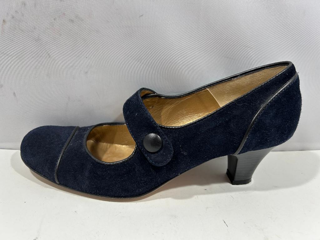 Lilian, maat 38.5 Tijdloze zwarte bandschoenen, Schoenen met lage hakken, Verzenden, Lilian, Zwart