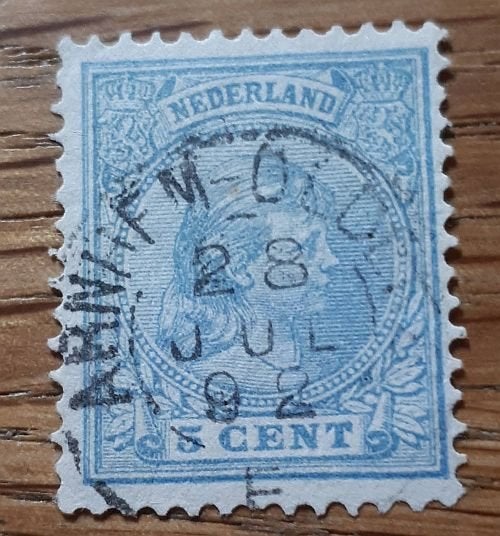 Kleinrond Arnhem-Oldenz op nr 35 (3003), Verzenden, T/m 1940, Gestempeld