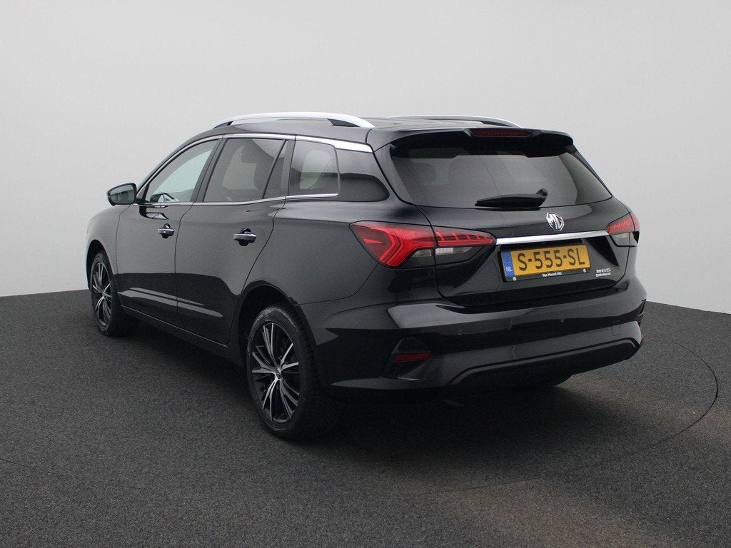 MG 5 Luxury Long Range 61 kWh | Leder | Navi | 360 Camera |, Auto's, MG, Gebruikt, 1532 kg, 156 pk, Origineel Nederlands