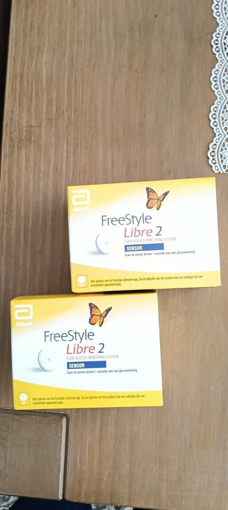 Freestyle Libre 2 sensoren 2x, Ophalen of Verzenden, Nieuw