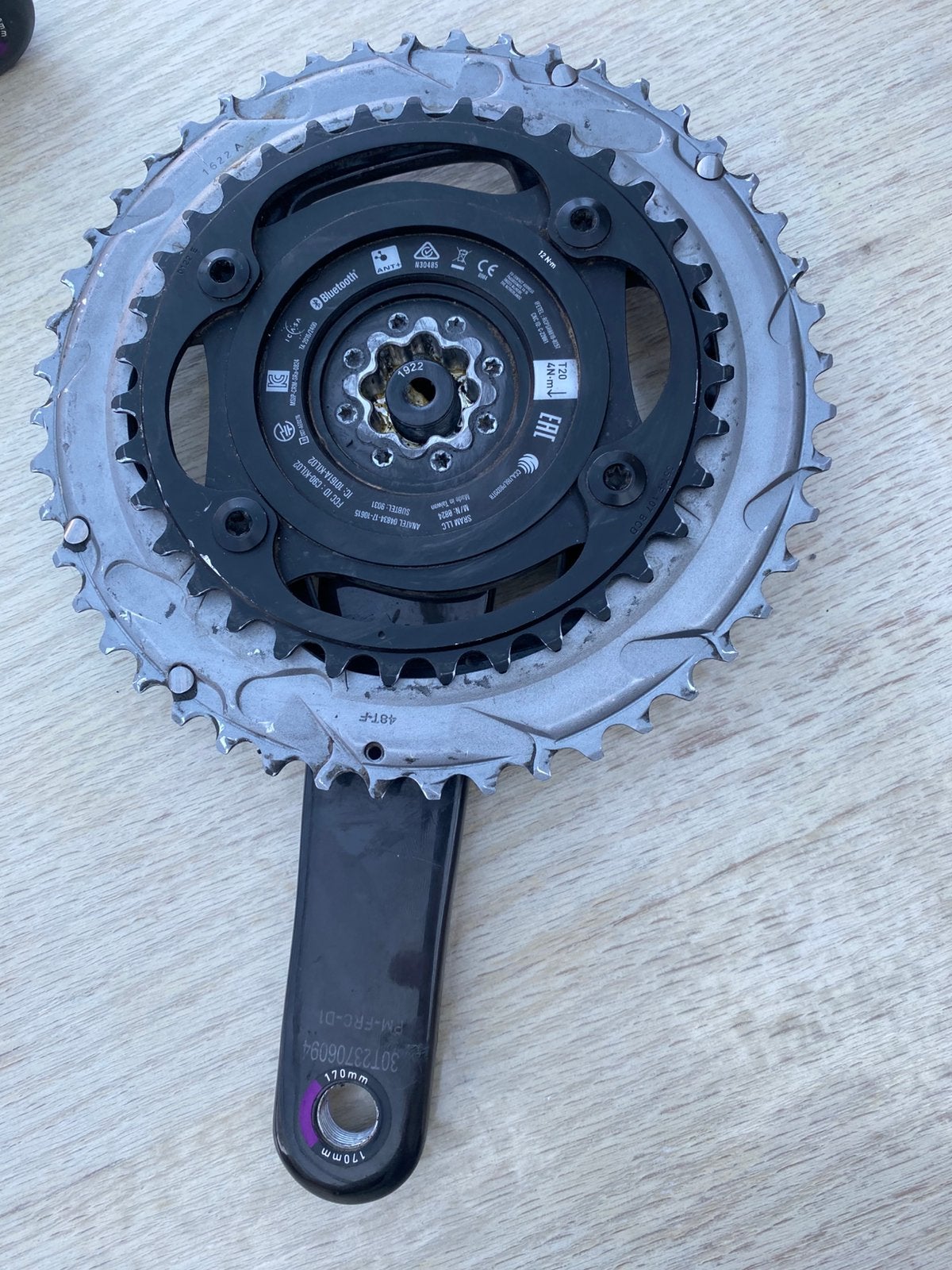 Force powermeter crankset, Ophalen of Verzenden