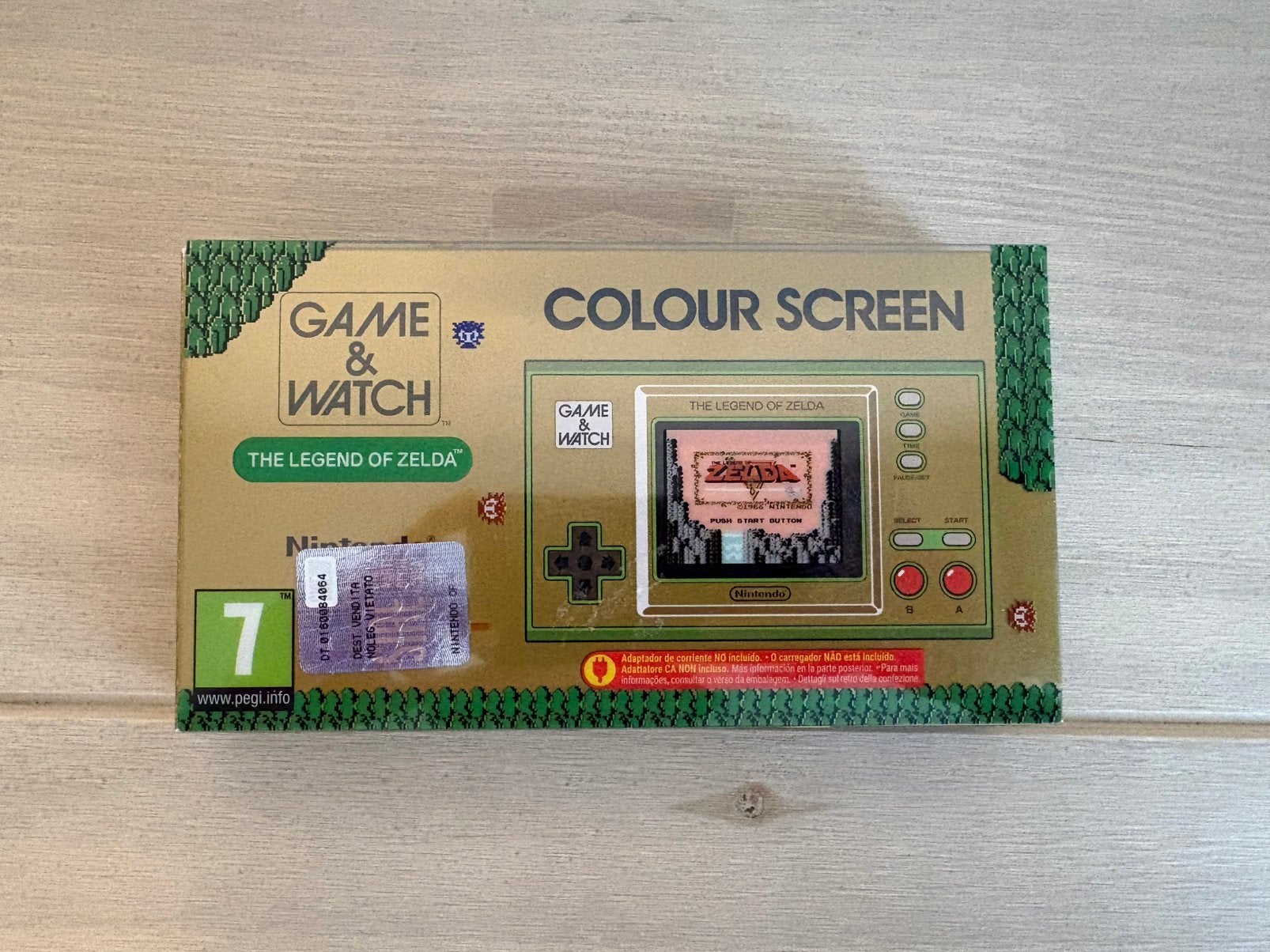 Nintendo Game & Watch The Legend of Zelda, Spelcomputers en Games, Ophalen of Verzenden, Zo goed als nieuw, Overige modellen, Met games