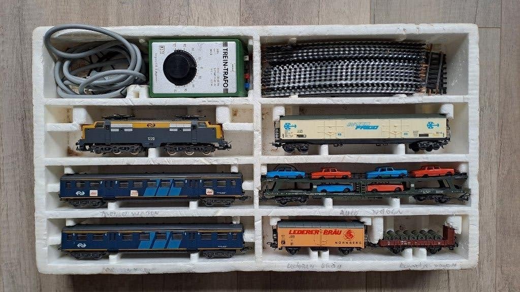 Electrische trein set, Gelijkstroom, Ophalen of Verzenden, Lima, Gebruikt