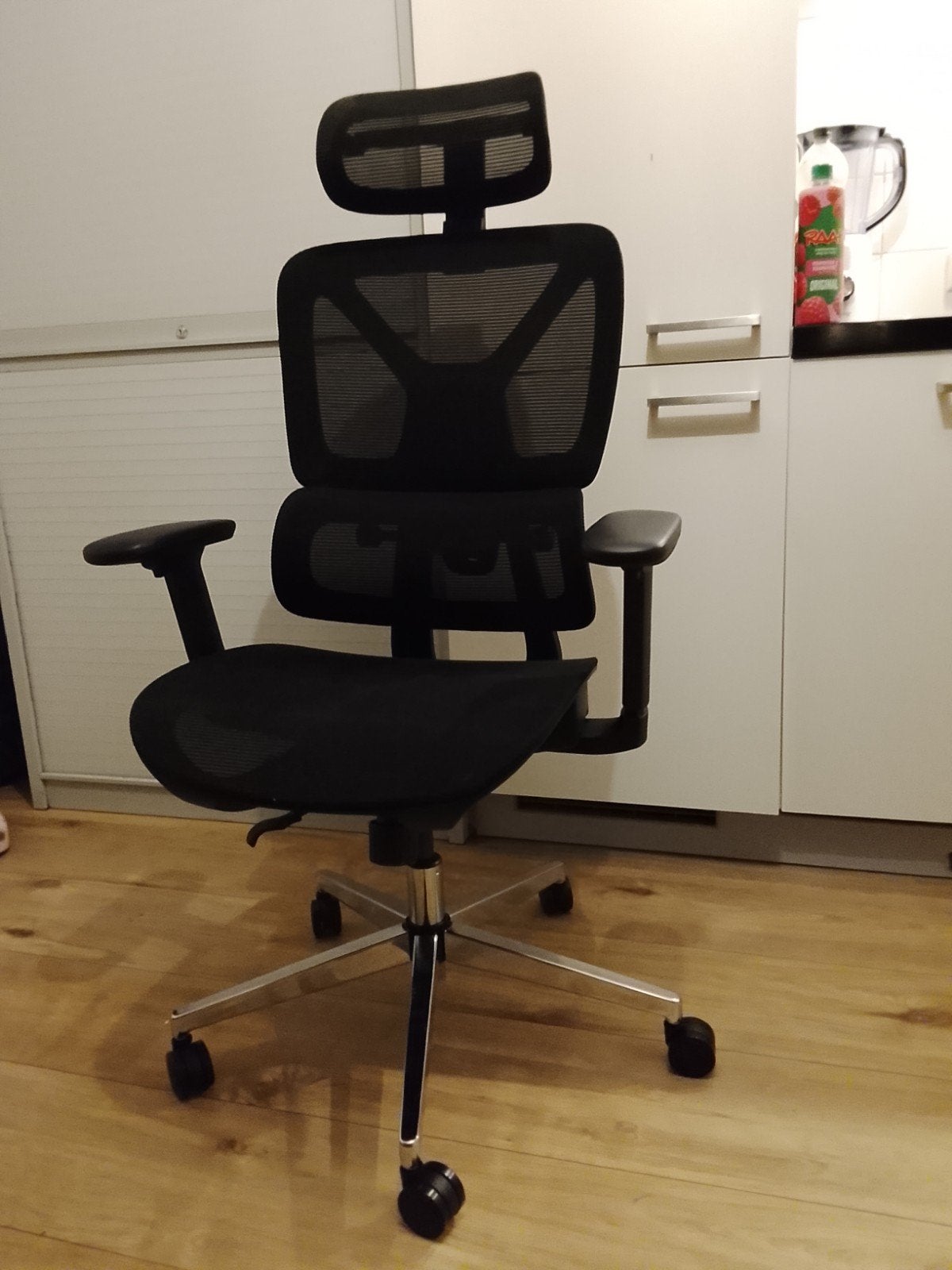 Flexispot C7B-Lite-V2 Ergonomische Bureaustoel Zwart NIEUW, Info.de@flexispot.com, Zwart, Nieuw, Flexispot