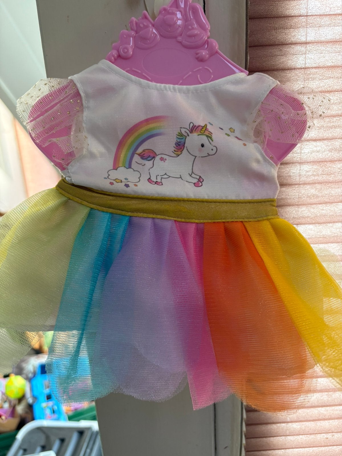Baby born jurk met hanger, Ophalen of Verzenden, Zo goed als nieuw, Meisje
