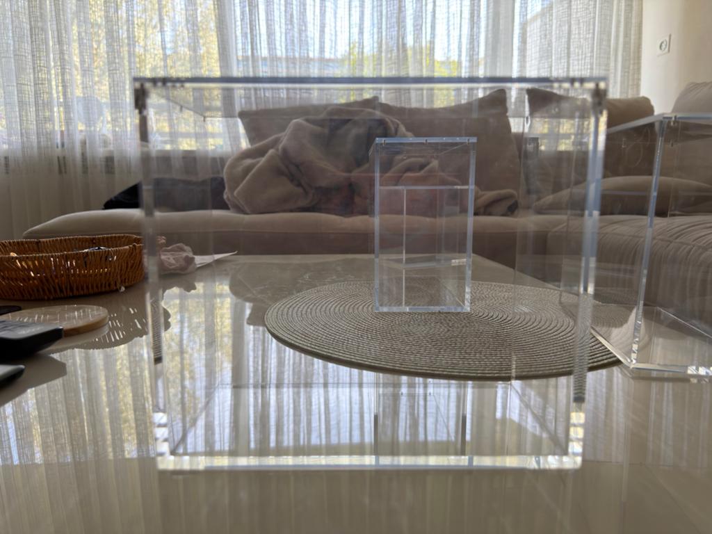 Transparante Acryl Display Box Voor ETB, Ophalen, Gebruikt, Overige thema's, Kunststof