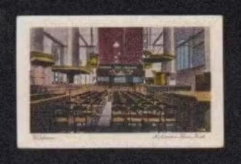 Workum Interieur Herv. Kerk., Ophalen of Verzenden, Voor 1920, Ongelopen, Friesland