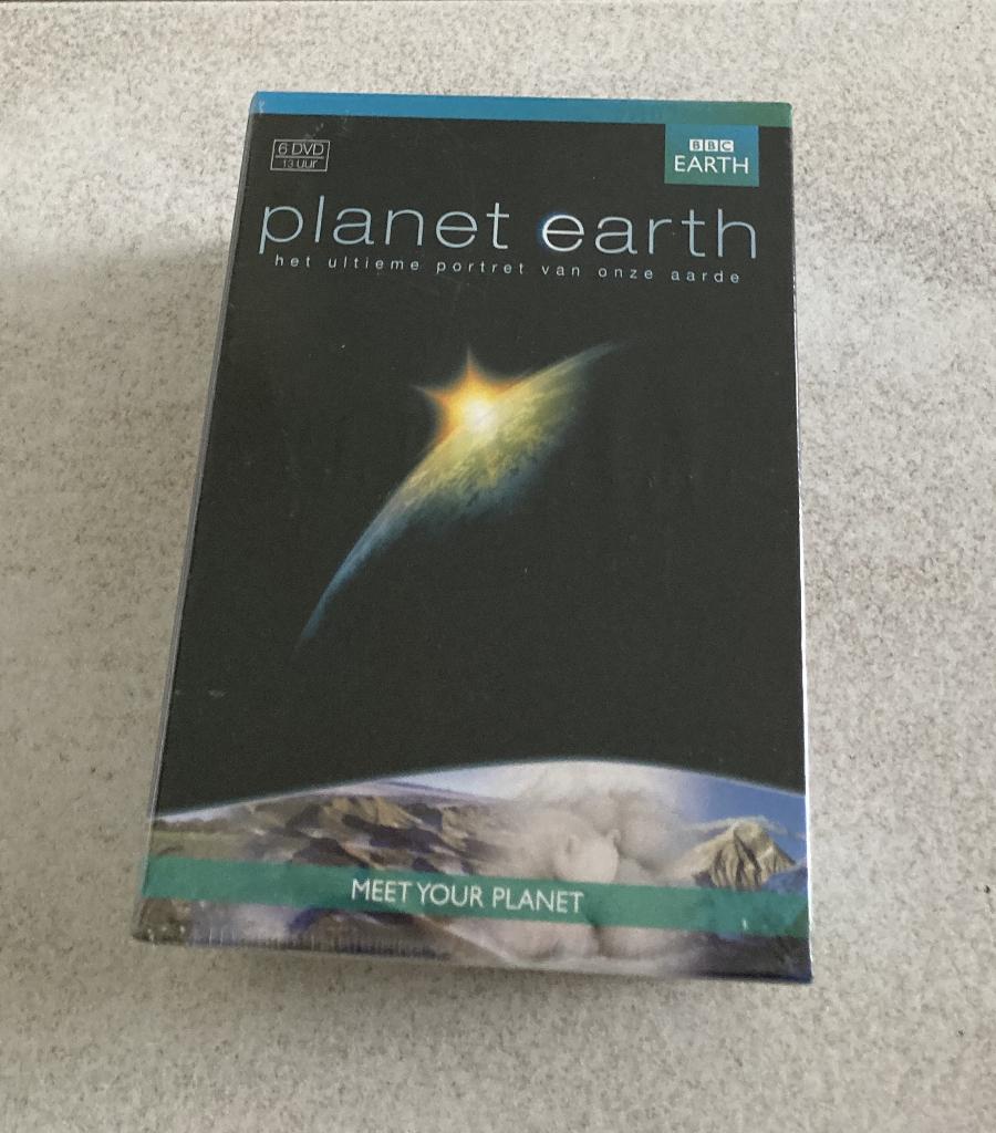 Planet Earth box de complete serie 6-delig NIEUW, Alle leeftijden, Boxset, Ophalen of Verzenden, Nieuw in verpakking