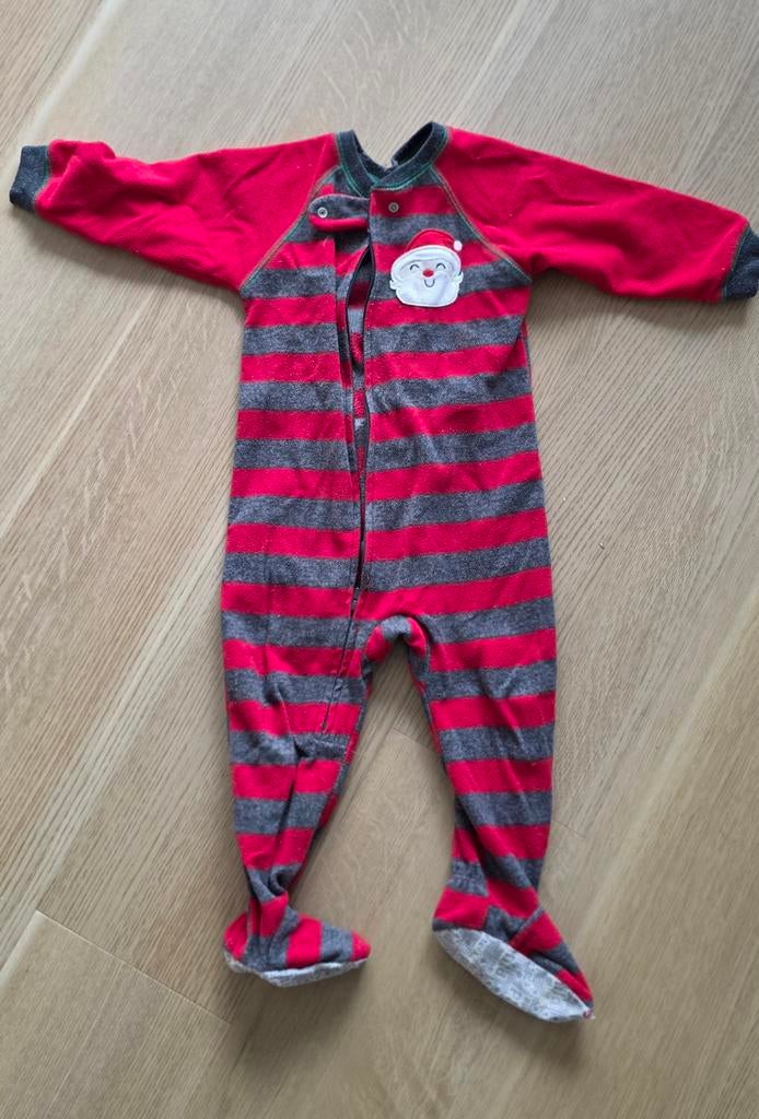 2 x Kerst pyjama / romper  by Carter's' (18M), Ophalen, Gebruikt, Child of Mine by Carter's, Jongetje of Meisje