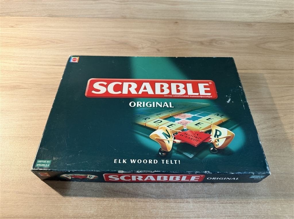 scrabble original - s6944, Verzenden, Zo goed als nieuw